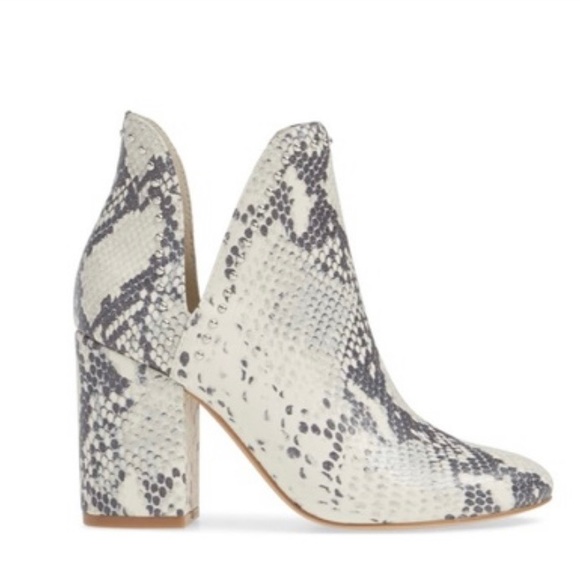 Steve Madden Python Booties - Picture 2 of 2